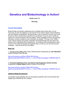 Genetics and Biotechnology in Action