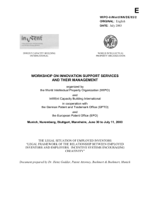 Legal Framework of the Relationship between Employed