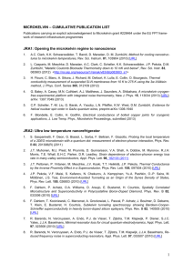 Cumulative Microkelvin publication list from Dec 2013