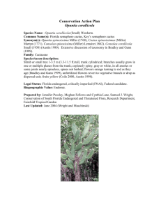 Conservation Action Plan - Fairchild Tropical Botanic Garden