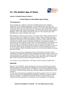 3c: The Golden Age of Islam