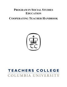 Cooperating Teacher Handbook