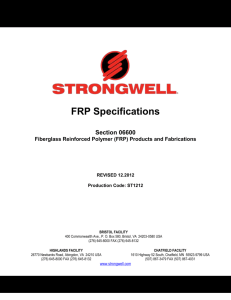Strongwell Specifications