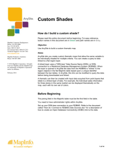 How do I build a custom shade?