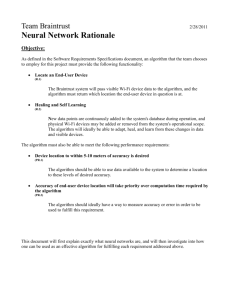 NeuralNetworkChoice - Software Engineering @ RIT