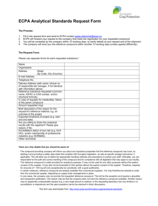 ECPA Analytical Standards Request Form ( 620Kb)