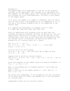 Probability Topics