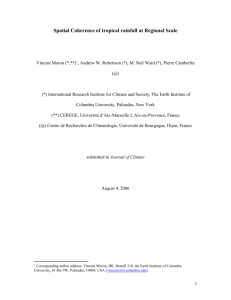 Moron et al., 2006d - International Research Institute for Climate and