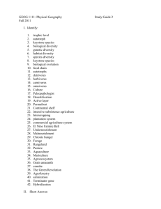 GEOG 1111: Physical Geography