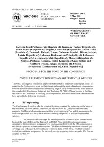 B Agenda item 1.6 (IMT-2000 terrestrial component)