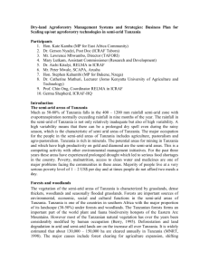 A Business Plan for Scaling up/out agroforestry technologies in semi