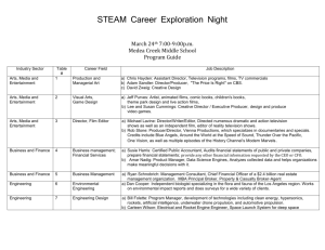 STEAM Exploration Night 2015 Program Guide