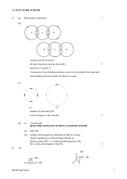Atoms and Molecules Worksheet