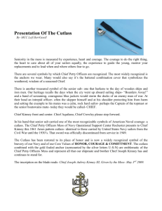 Presentation Of The Cutlass
