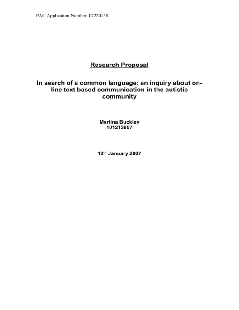 research proposal uct