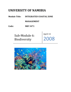 Sub-Module 6: Biodiversity