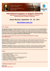 Information Letter - International Year of Chemistry 2011