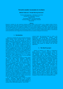 Towards sounder taxonomies in wordnets