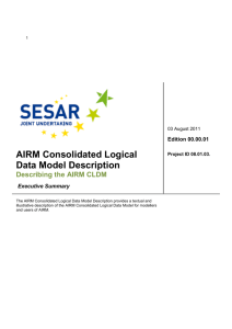 3 AIRM Consolidated Logical Data Model Description