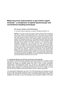 a comparison of optical spectroscopic and conventional