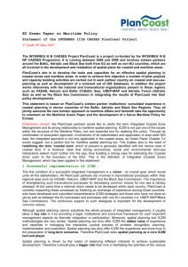 GREEN BOOK Spatial Planning relevant questions