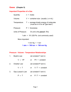 Chemical Reactions: Periodic Correlations (Chapter 9)
