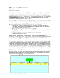 Defining and Setting Limit Structures