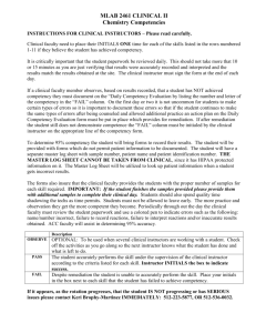 Competencies - Austin Community College