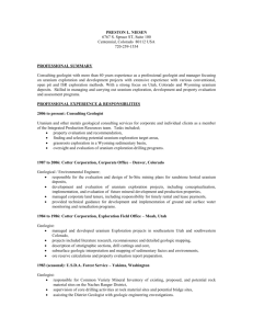 Resume of Preston L - Integrated Production Resources