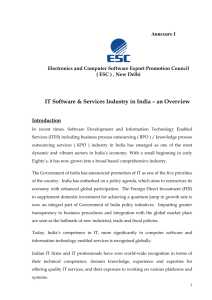 INDIA`S ELECTRONICS AND IT SECTOR