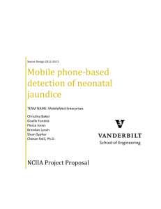 Mobile phone-based detection of neonatal jaundice