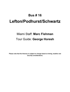 Bus 16 - Greater Miami Jewish Federation