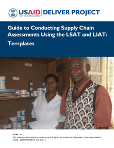 Guide to Conducting Supply Chain Assessments