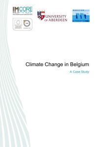 Case Study: Belgian coast and coastal flooding
