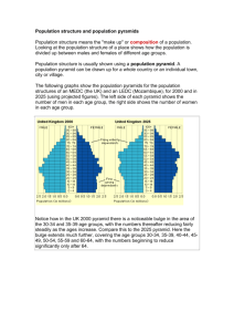 Population structure and population pyramids