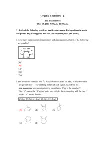 Organic Chemistry Ⅰ