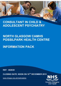 consultant child & adolescent psychiatry, ref 40263d