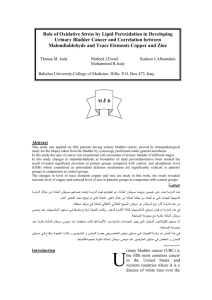 Abstract This study was applied on fifty patients having urinary