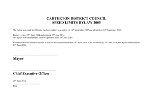 view here - Carterton District Council