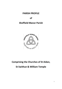 PARISH PROFILE - Sheffield Manor Parish