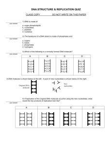 Structure and replication quiz