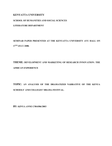 View/Open - Kenyatta University