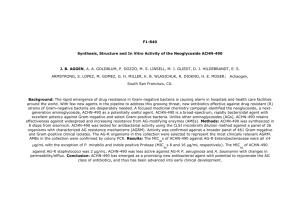 F1-840 Synthesis, Structure and In Vitro Activity of the Neoglycoside