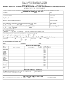 the Application in Word - Gulf Coast Mental Health Center