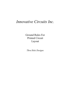 Thru Hole Design Rules - Innovative Circuits, Inc.