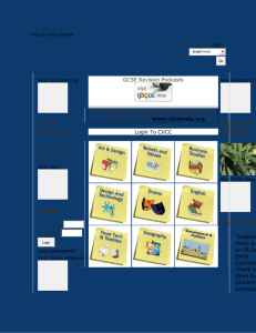 Year 7: Unit 1: Endangered Animals