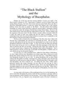 The Black Stallion and the Mythology of Bucephalus
