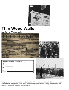 Thin Wood Walls by David Patneaude This project has been r