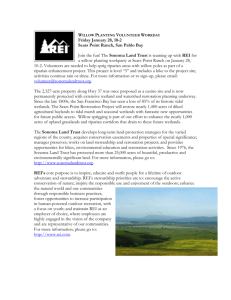 More info here - Sonoma Land Trust