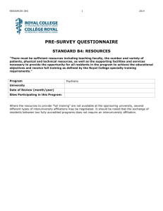 Anesthesia Questionnaire short version